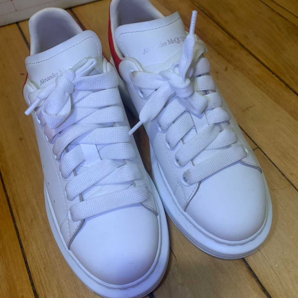 Alexander Mcqueen Suede Oversized Sneakers Size 37
